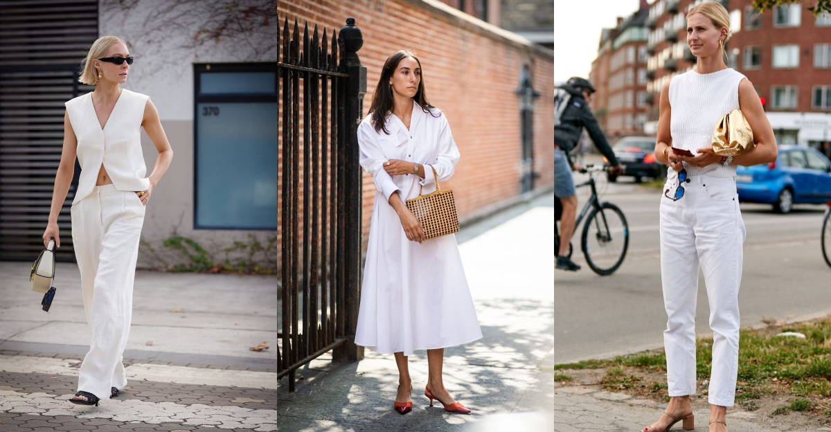 8 Street Style–Approved Ways to Wear All White This Summer