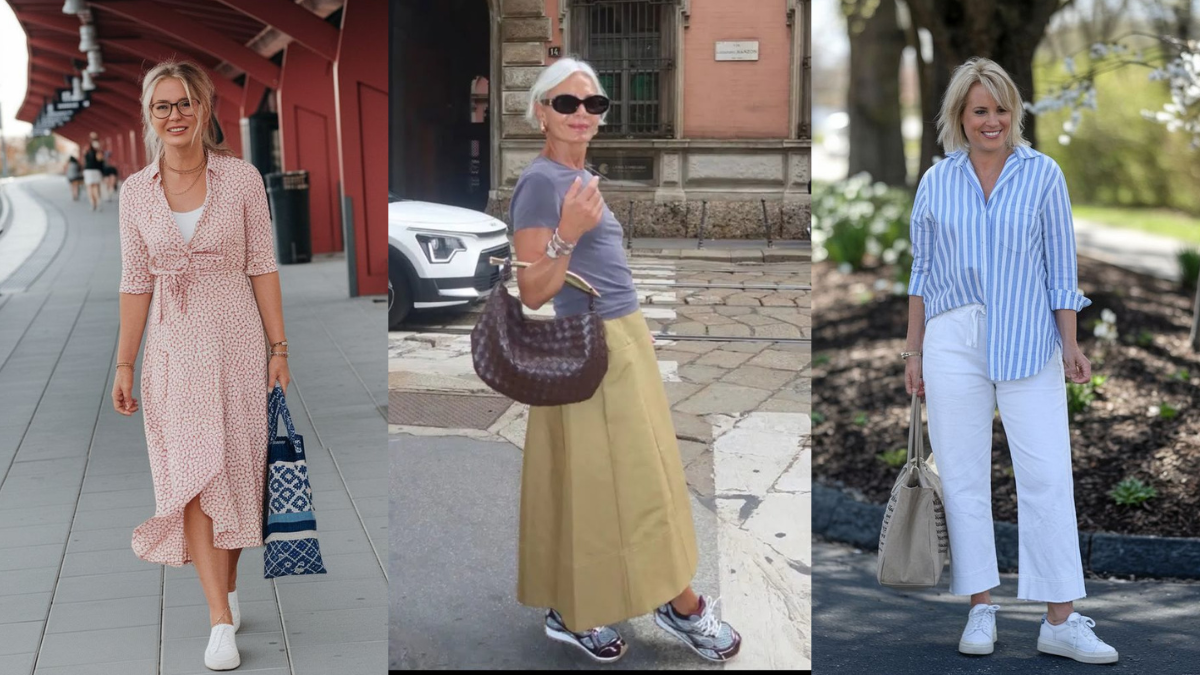 9 Sneaker Outfits Women Over 50 Love (Without Looking Like They Tried Too Hard)
