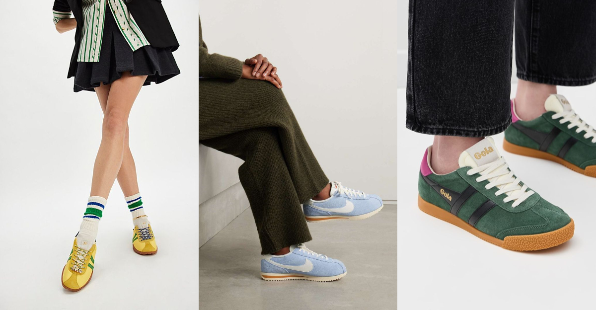 Celebs Are Ditching White Kicks—These 6 Sneaker Colors Are the New Obsession