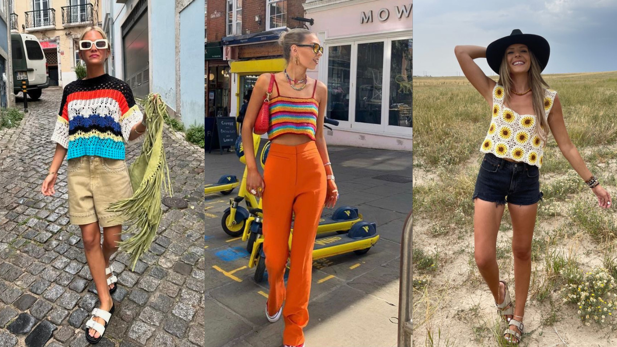 Crochet Tops Are Back—Here Are 9 Outfits That Nail the Look