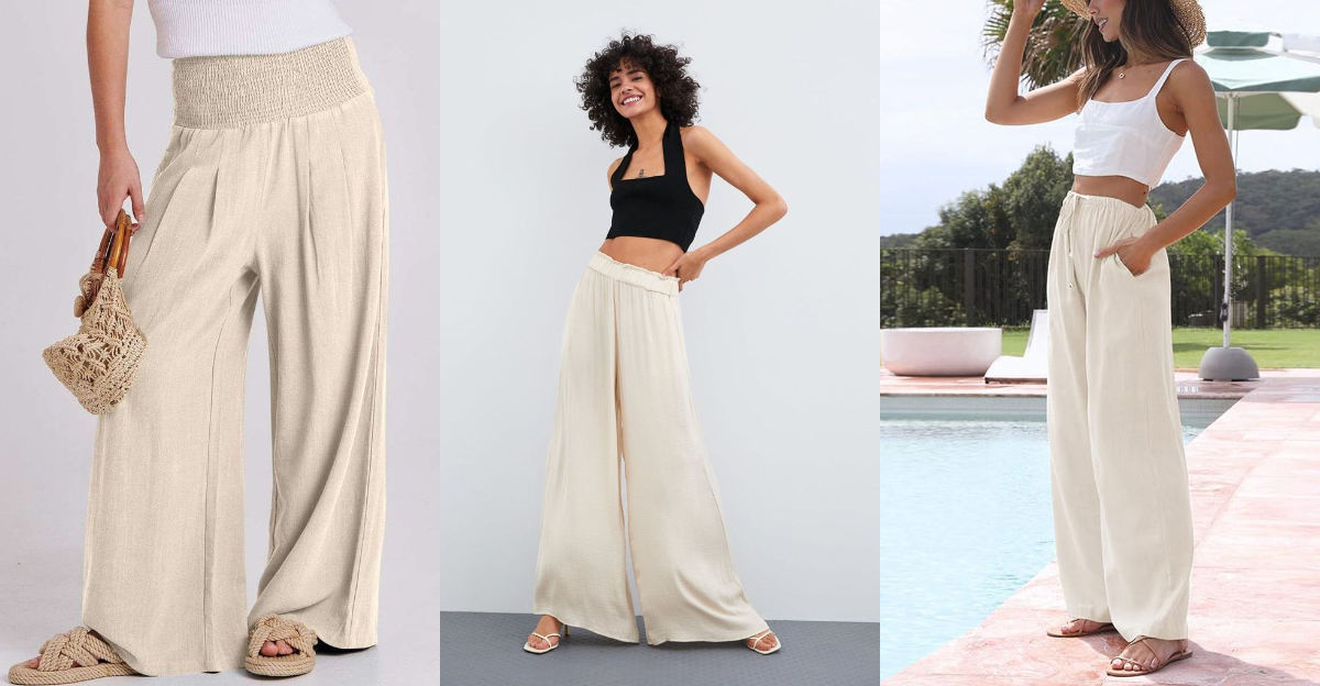 Say Goodbye to Tight, Uncomfortable Denim—These 11 Flowy Pants Are Perfect for Summer (All Under $45)