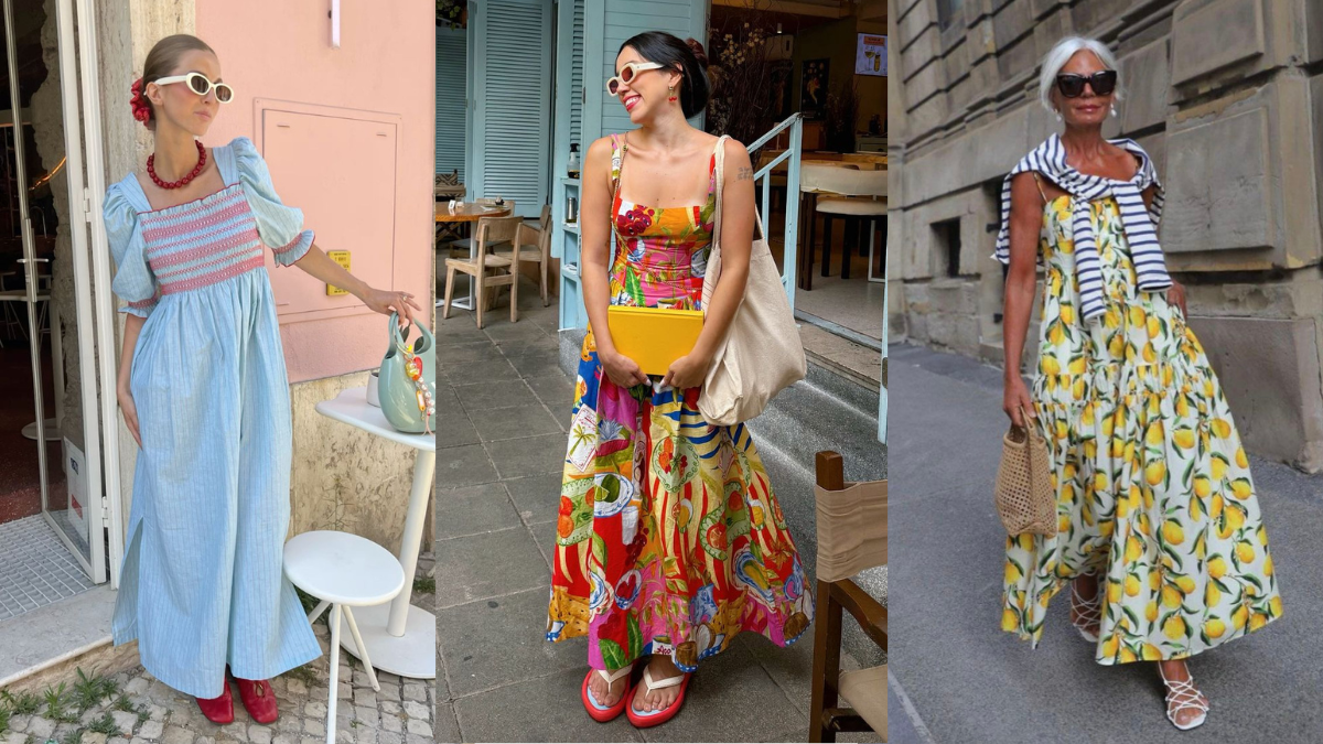 These Colorful Maxi Dresses Are Basically Summer in Clothing Form