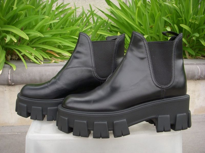 Prada Monolith Lug-Sole Boots